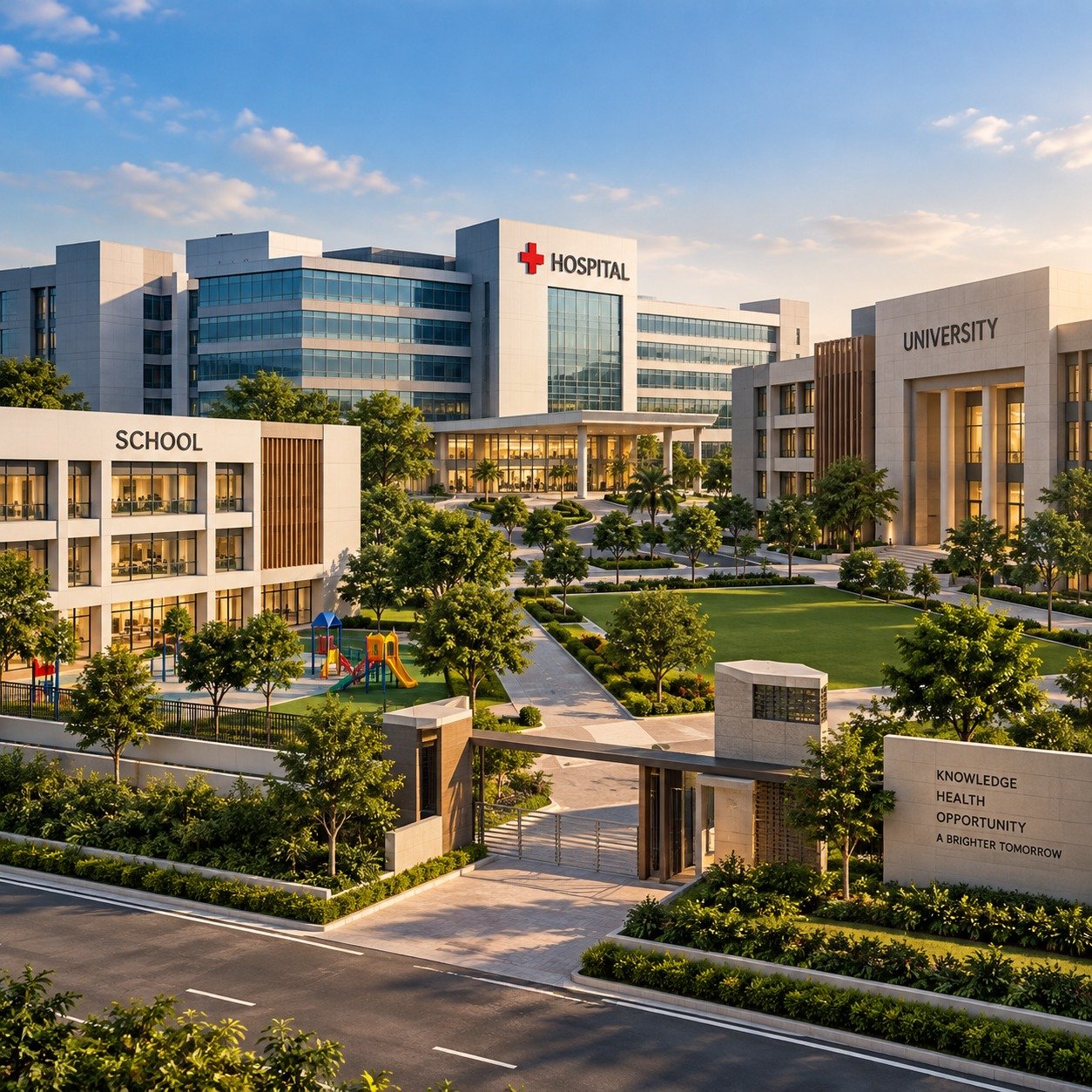 Institutional and special real estate projects